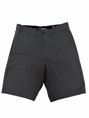Goodfellow & Co Gray Stretch Shorts Wrinkle Resistant Zip Pocket Men’s Size 28